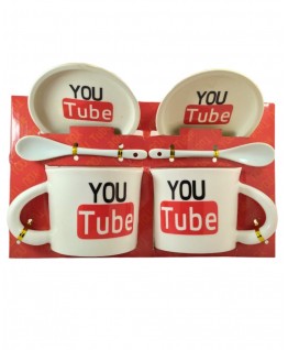 YouTube Mug Set